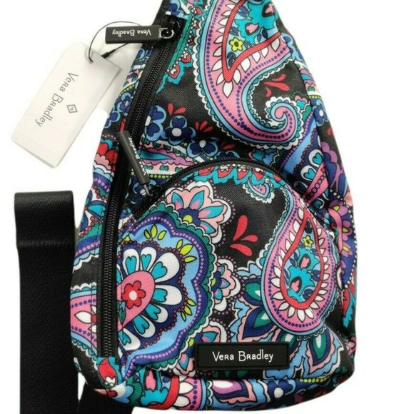 Vera Bradley Lighten Up Essential Compact Sling Backpack in ReActive Material main image 8